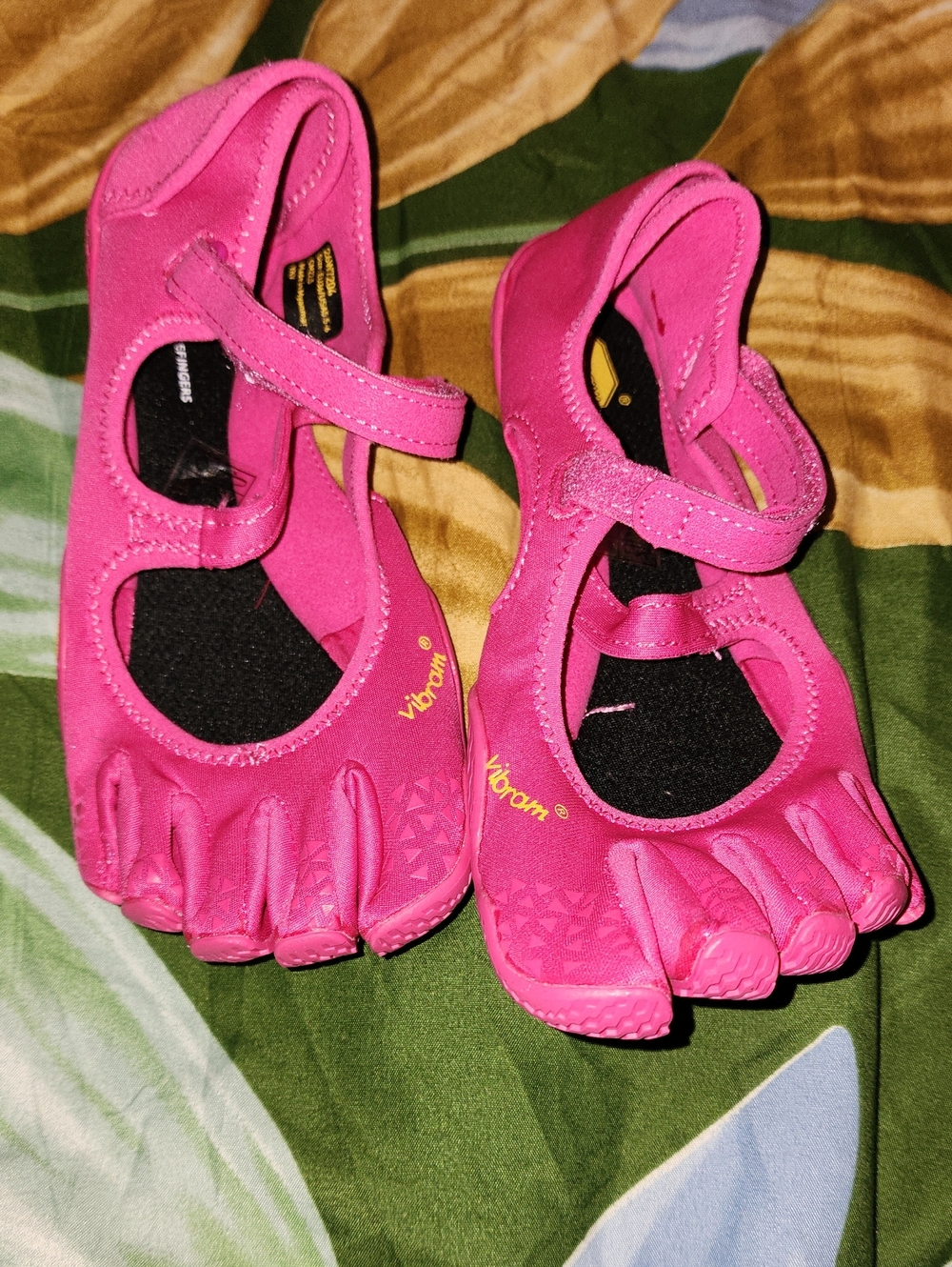 Vibram Pink FiveFingers Water Shoes with Strap USA 5.5-6